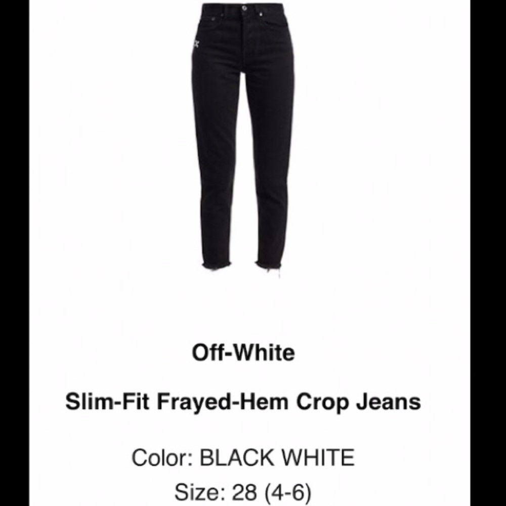 NWT Off-White Jeans